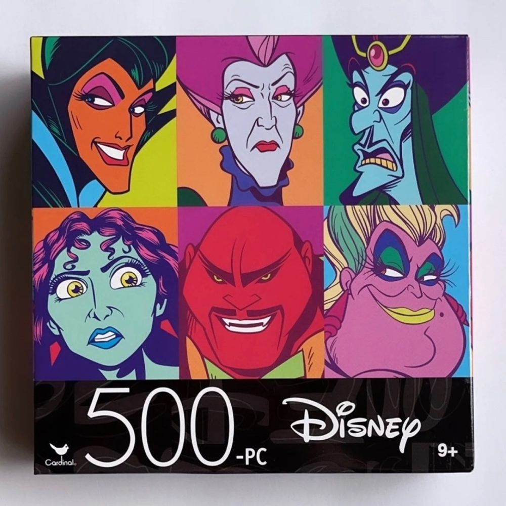 Disney Villains characters 500 piece puzzle